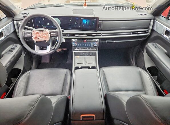 5NMP44GL9RH017435 2024 HYUNDAI SANTA Brown წინა პანელის ხედი