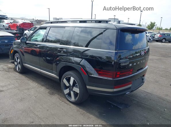 5NMP44GL9SH149391 2025 HYUNDAI SANTA FE Black Tył lewy