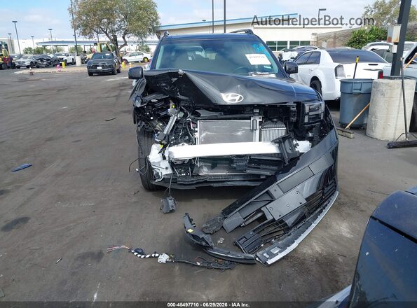5NMP44GL9SH149391 2025 HYUNDAI SANTA FE Black Widok wnętrza z tyłu