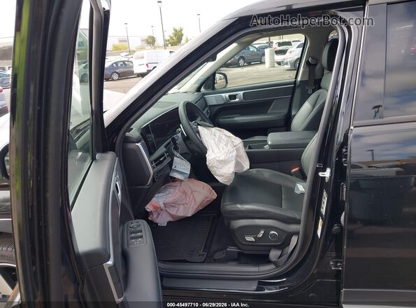 5NMP44GL9SH149391 2025 HYUNDAI SANTA FE Black Widok wnętrza z przodu
