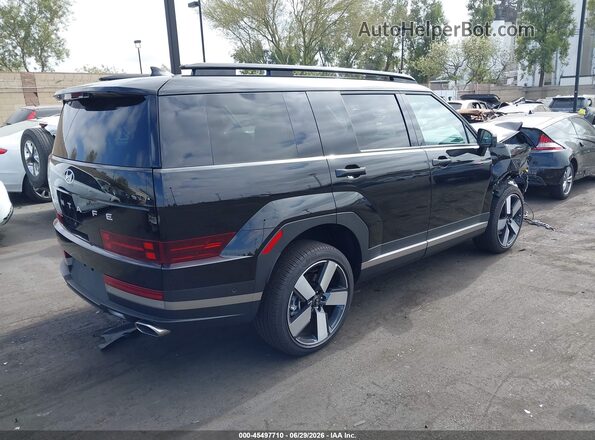 5NMP44GL9SH149391 2025 HYUNDAI SANTA FE Black Tył prawy