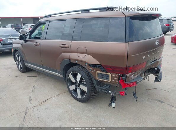 5NMP4DGL6RH018252 2024 HYUNDAI SANTA FE Brown Задня ліва чверть