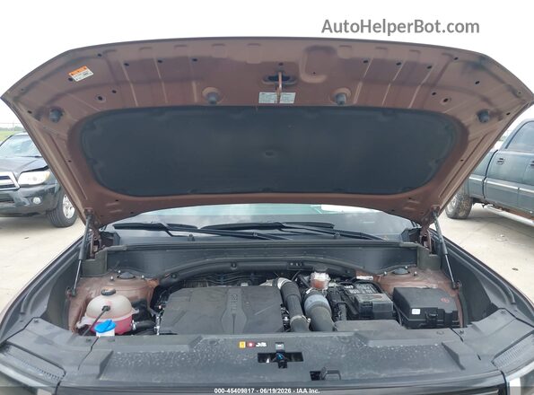 5NMP4DGL6RH018252 2024 HYUNDAI SANTA FE Brown Вид ззаду