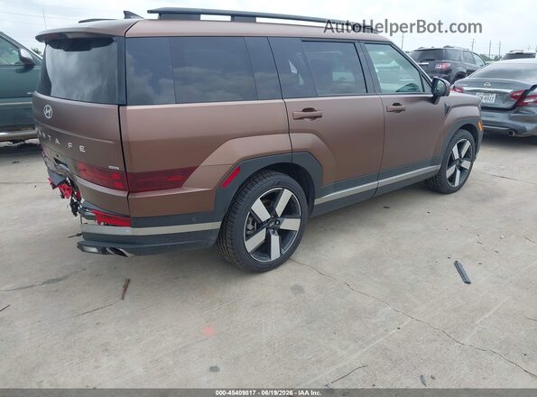 5NMP4DGL6RH018252 2024 HYUNDAI SANTA FE Brown Задня права чверть