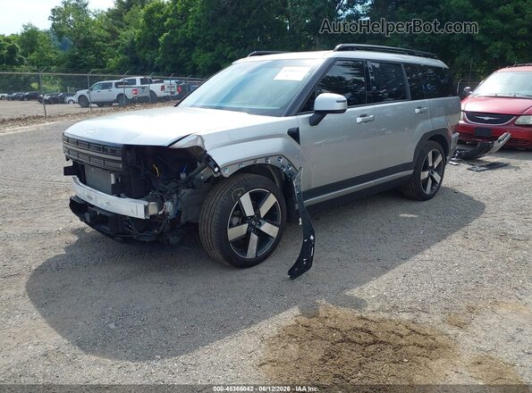 5NMP4DGL8RH021041 2024 HYUNDAI SANTA FE Silver Առջևի ձախ երեք քառորդ տեսարան