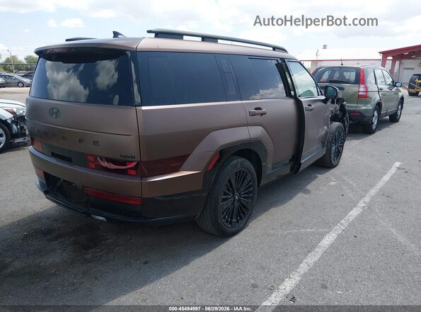 5NMP54G10RH016640 2024 HYUNDAI SANTA FE HYBRID Brown Tył prawy