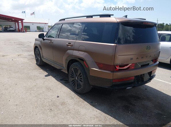 5NMP54G10RH016640 2024 HYUNDAI SANTA FE HYBRID Brown Tył lewy