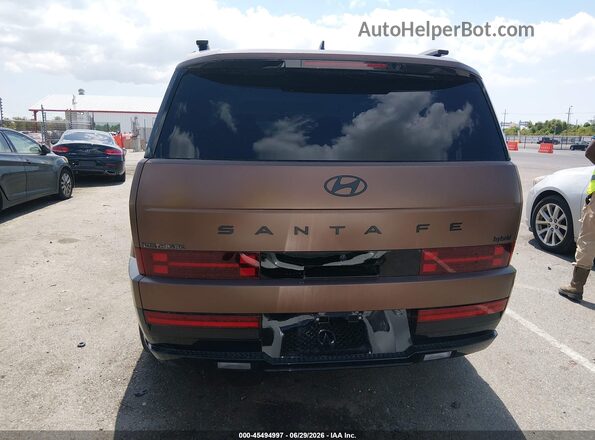 5NMP54G10RH016640 2024 HYUNDAI SANTA FE HYBRID Brown 