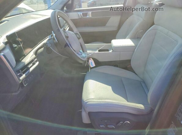 5NMP54G16SH063838 2025 HYUNDAI SANTA Brown Front interior view