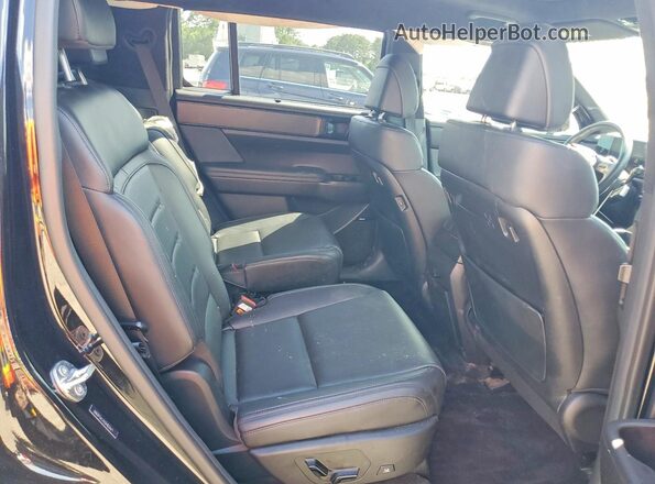 5NMP54G1XSH024671 2025 HYUNDAI SANTA Black Вид задньої частини салону
