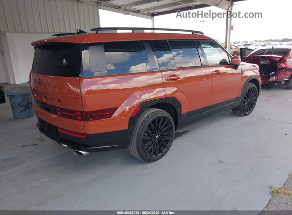 5NMP54GL2RH055201 2024 HYUNDAI SANTA FE Orange Trasero derecho