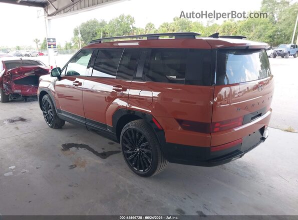 5NMP54GL2RH055201 2024 HYUNDAI SANTA FE Orange Trasero izquierdo