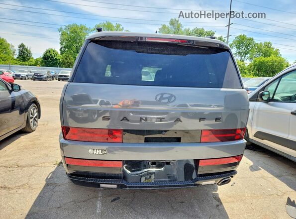 5NMP54GL3RH049410 2024 HYUNDAI SANTA Gray Vista trasera