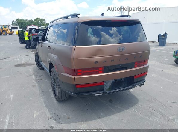 5NMP54GL5RH049618 2024 HYUNDAI SANTA FE Brown უკანა მარცხენა