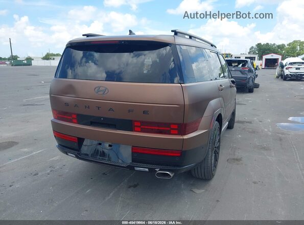 5NMP54GL5RH049618 2024 HYUNDAI SANTA FE Brown უკანა მარჯვენა
