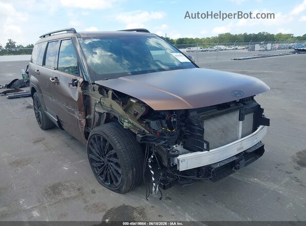 5NMP54GL5RH049618 2024 HYUNDAI SANTA FE Brown წინა ხედი