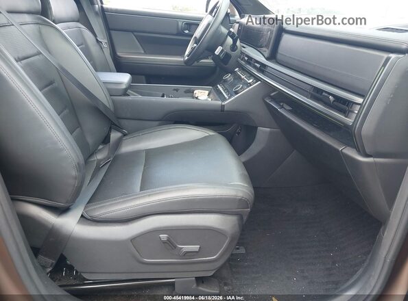 5NMP54GL5RH049618 2024 HYUNDAI SANTA FE Brown წინა სალონის ხედი