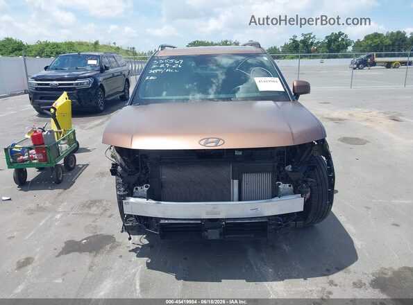 5NMP54GL5RH049618 2024 HYUNDAI SANTA FE Brown უკანა სალონის ხედი