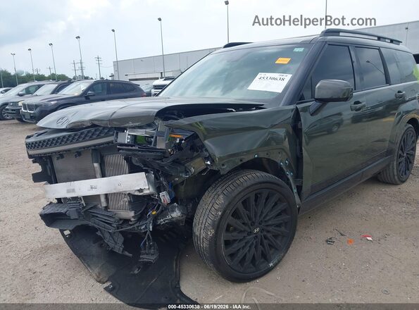 5NMP54GL6RH032245 2024 HYUNDAI SANTA FE Green წინა ხედი