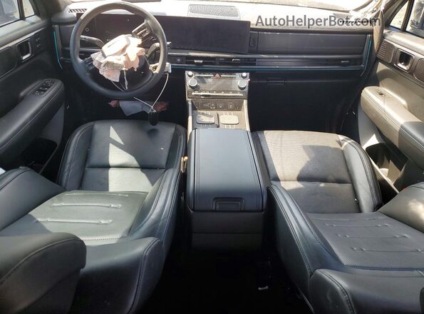 5NMP54GL7RH033355 2024 HYUNDAI SANTA Silver Widok deski rozdzielczej