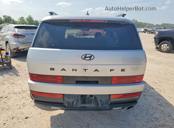 5NMP54GL7RH033355 2024 HYUNDAI SANTA Silver Widok z tyłu