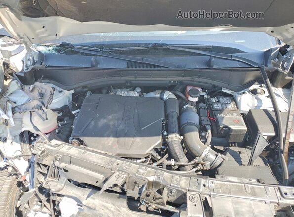 5NMP54GL7RH033355 2024 HYUNDAI SANTA Silver Widok komory silnika