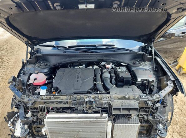 5NMP54GL9RH046480 2024 HYUNDAI SANTA Black Engine compartment view