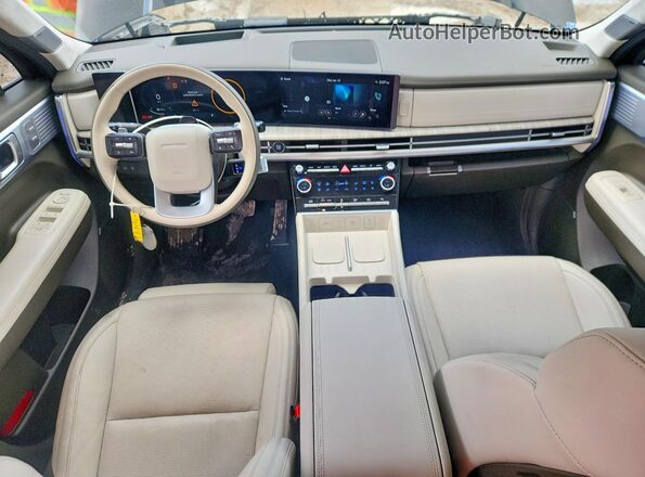 5NMP54GL9RH046480 2024 HYUNDAI SANTA Black Dashboard view
