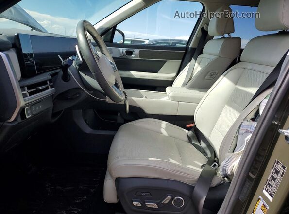 5NMP5DG10RH001006 2024 HYUNDAI SANTA Green Widok wnętrza z przodu
