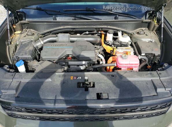 5NMP5DG10RH001006 2024 HYUNDAI SANTA Green Widok komory silnika