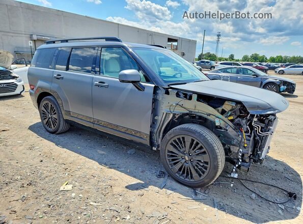 5NMP5DG10SH054701 2025 HYUNDAI SANTA Gray Przód prawy