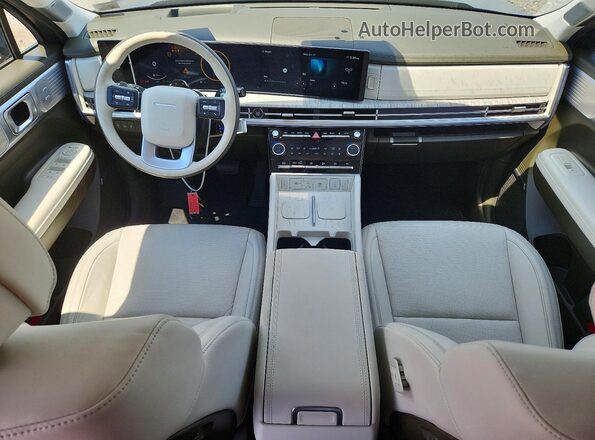 5NMP5DG10SH054701 2025 HYUNDAI SANTA Gray Widok deski rozdzielczej