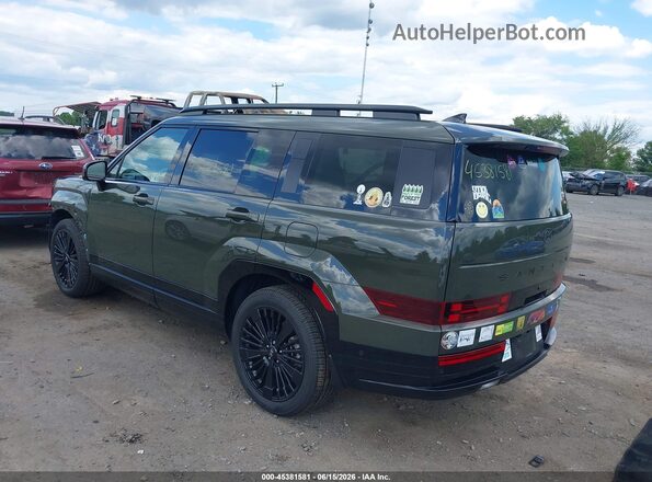 5NMP5DG12RH003131 2024 HYUNDAI SANTA FE HYBRID Green Trasero izquierdo