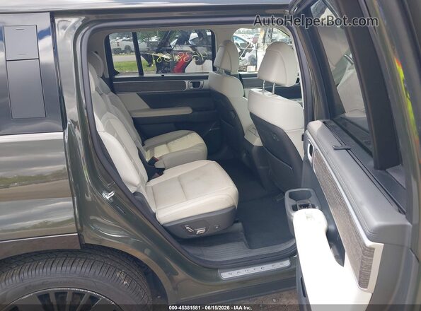 5NMP5DG12RH003131 2024 HYUNDAI SANTA FE HYBRID Green Vista de la etiqueta del VIN