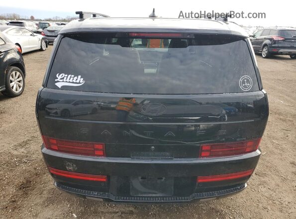 5NMP5DG12RH011665 2024 HYUNDAI SANTA Black Rear view