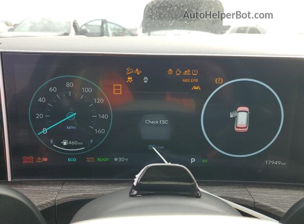 5NMP5DG12RH011665 2024 HYUNDAI SANTA Black Instrument cluster view