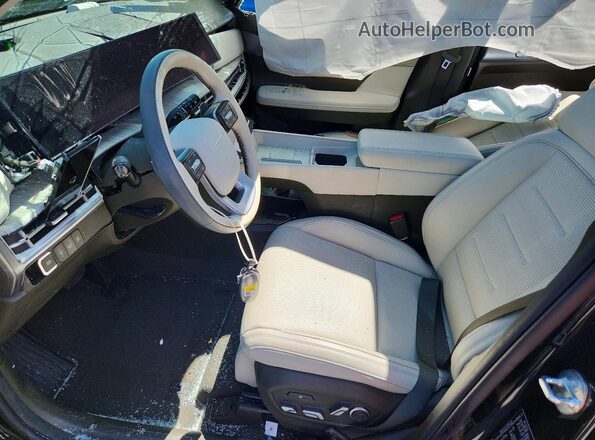 5NMP5DG12SH030898 2025 HYUNDAI SANTA Black Vista interior delantera