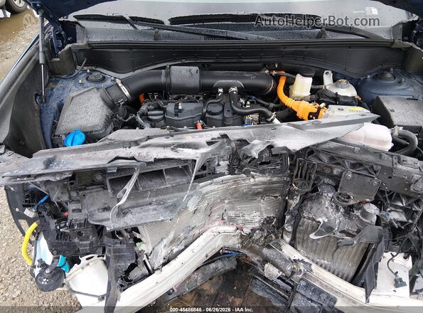 5NMP5DG14TH133063 2026 HYUNDAI SANTA FE HYBRID Blue Widok z tyłu