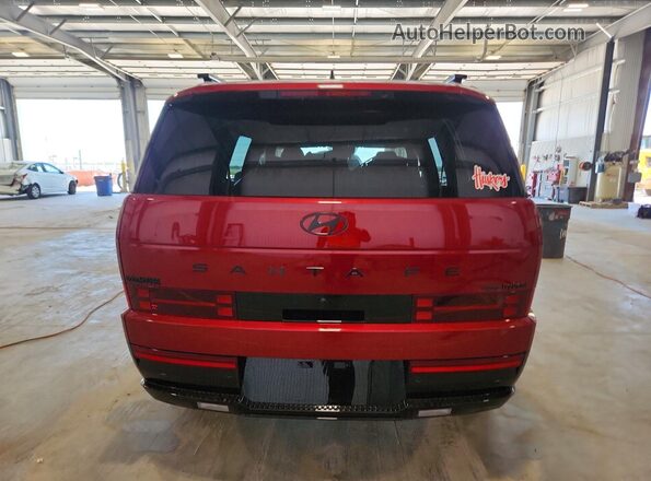 5NMP5DG19TH074849 2026 HYUNDAI SANTA Red უკანა ხედი