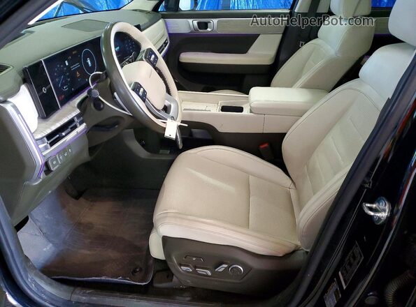 5NMP5DGL1RH009780 2024 HYUNDAI SANTA Black Widok wnętrza z przodu
