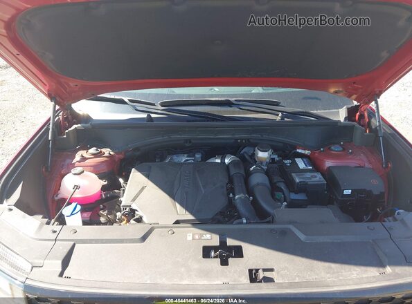 5NMP5DGL2RH030833 2024 HYUNDAI SANTA FE Red Rear view