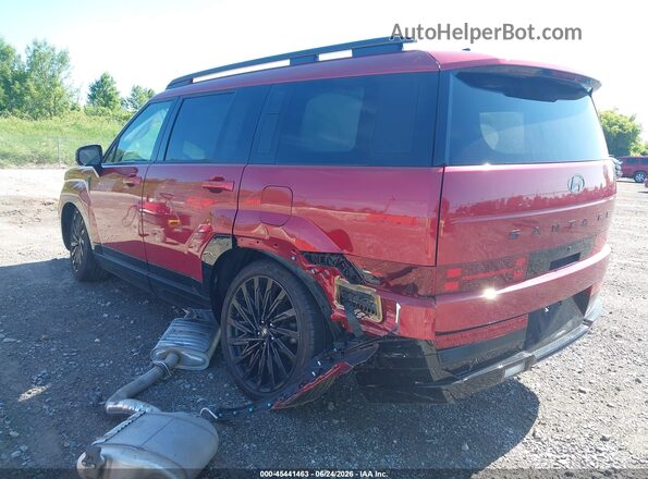 5NMP5DGL2RH030833 2024 HYUNDAI SANTA FE Red Rear left