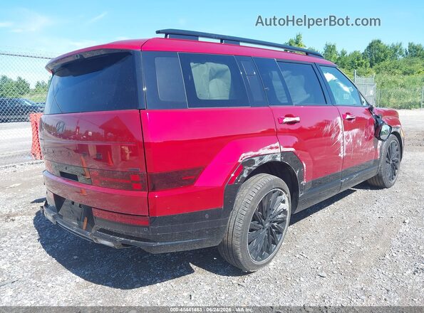 5NMP5DGL2RH030833 2024 HYUNDAI SANTA FE Red Rear right