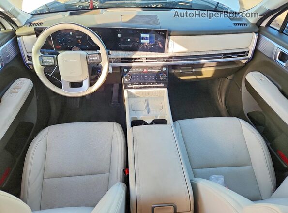 5NMP5DGL2RH064769 2024 HYUNDAI SANTA White წინა პანელის ხედი