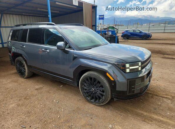 5NMP5DGL3SH084356 2025 HYUNDAI SANTA Gray Передня права чверть