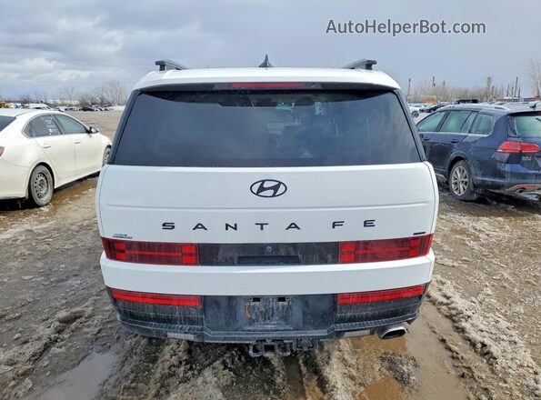 5NMP5DGL4SH093860 2025 HYUNDAI SANTA White Հետևի տեսք