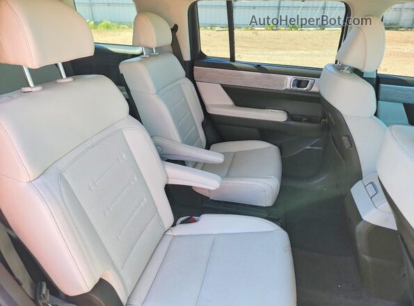 5NMP5DGL7RH036806 2024 HYUNDAI SANTA White უკანა სალონის ხედი