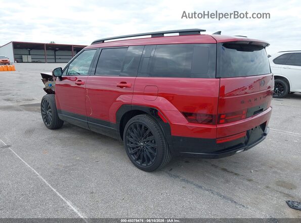 5NMP5DGL9RH059407 2024 HYUNDAI SANTA FE Red უკანა მარცხენა