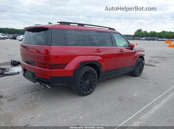 5NMP5DGL9RH059407 2024 HYUNDAI SANTA FE Red უკანა მარჯვენა