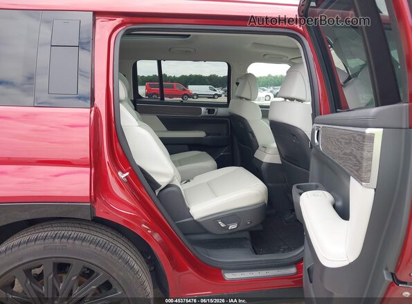 5NMP5DGL9RH059407 2024 HYUNDAI SANTA FE Red VIN კოდის სტიკერის ხედი